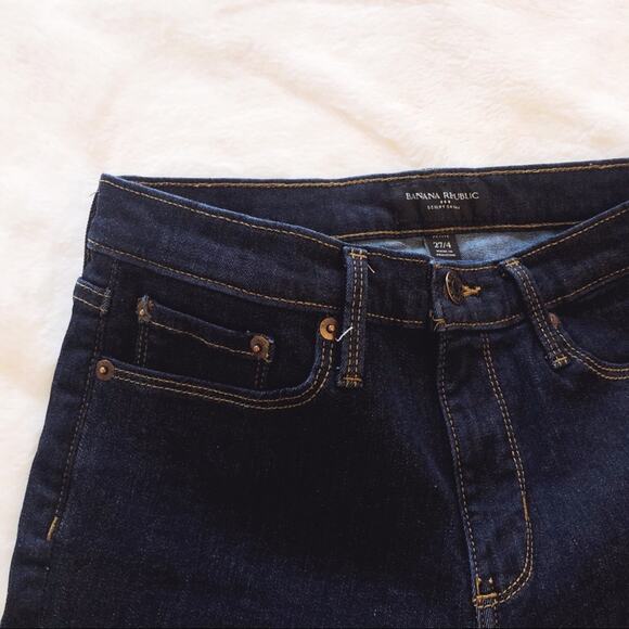 Banana Republic Dark Blue Sculpt Skinny Jeans - Picture 8 of 10